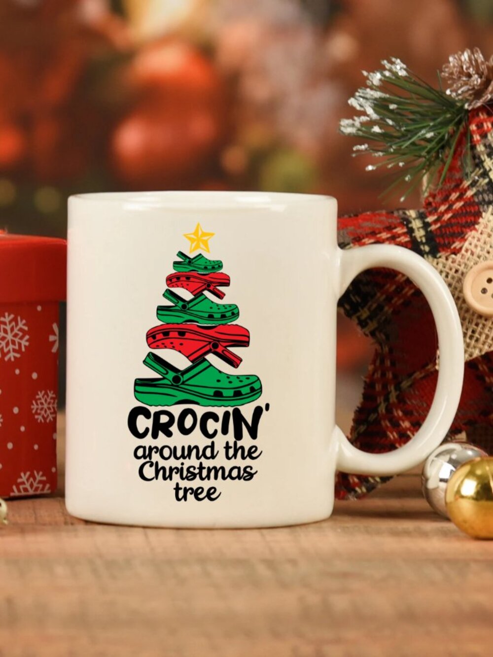 Crocin’ Around The Christmas Tree Mug